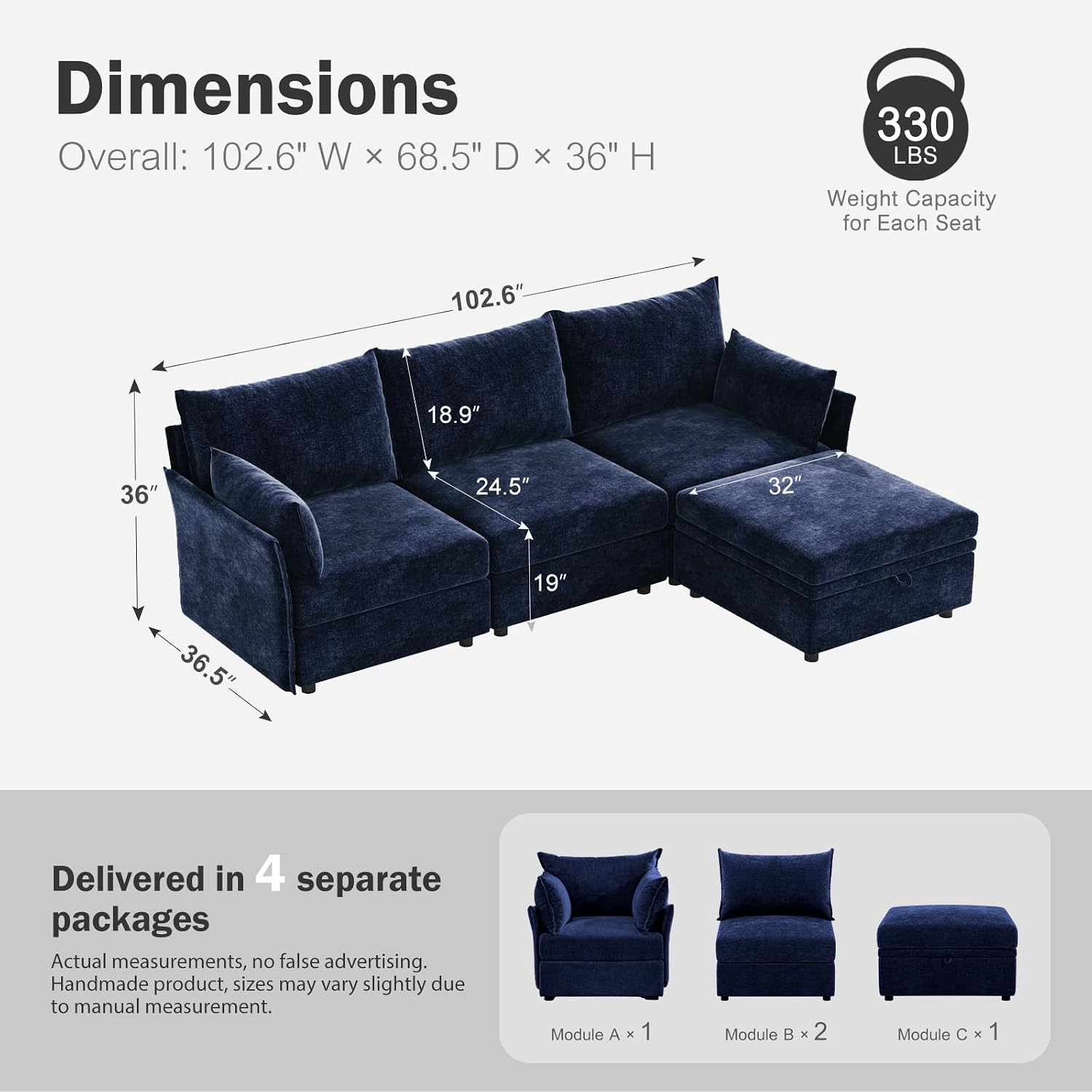 ABCASA Sectional Couch Review: Pros, Cons & Verdict 2 ABCASA sectional couch review,ABCASA sectional couch review and rating,is ABCASA sectional couch worth buying,ABCASA sectional couch review pros cons,ABCASA modular sofa honest review,ABCASA sectional couch review verdict during hands-on performance testing