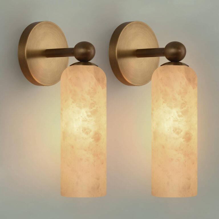 AIUNCI Alabaster Wall Sconce Review: Pros & Cons 11 Image 1 of AIUNCI alabaster wall sconce review