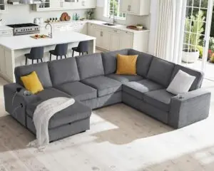 Image 1 of AMERLIFE 112 sectional couch review