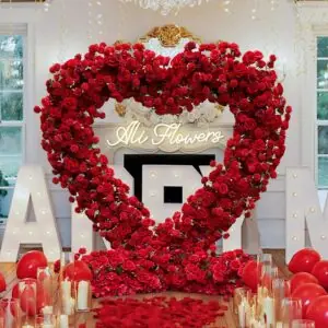Image 1 of Aliflowers heart arch review