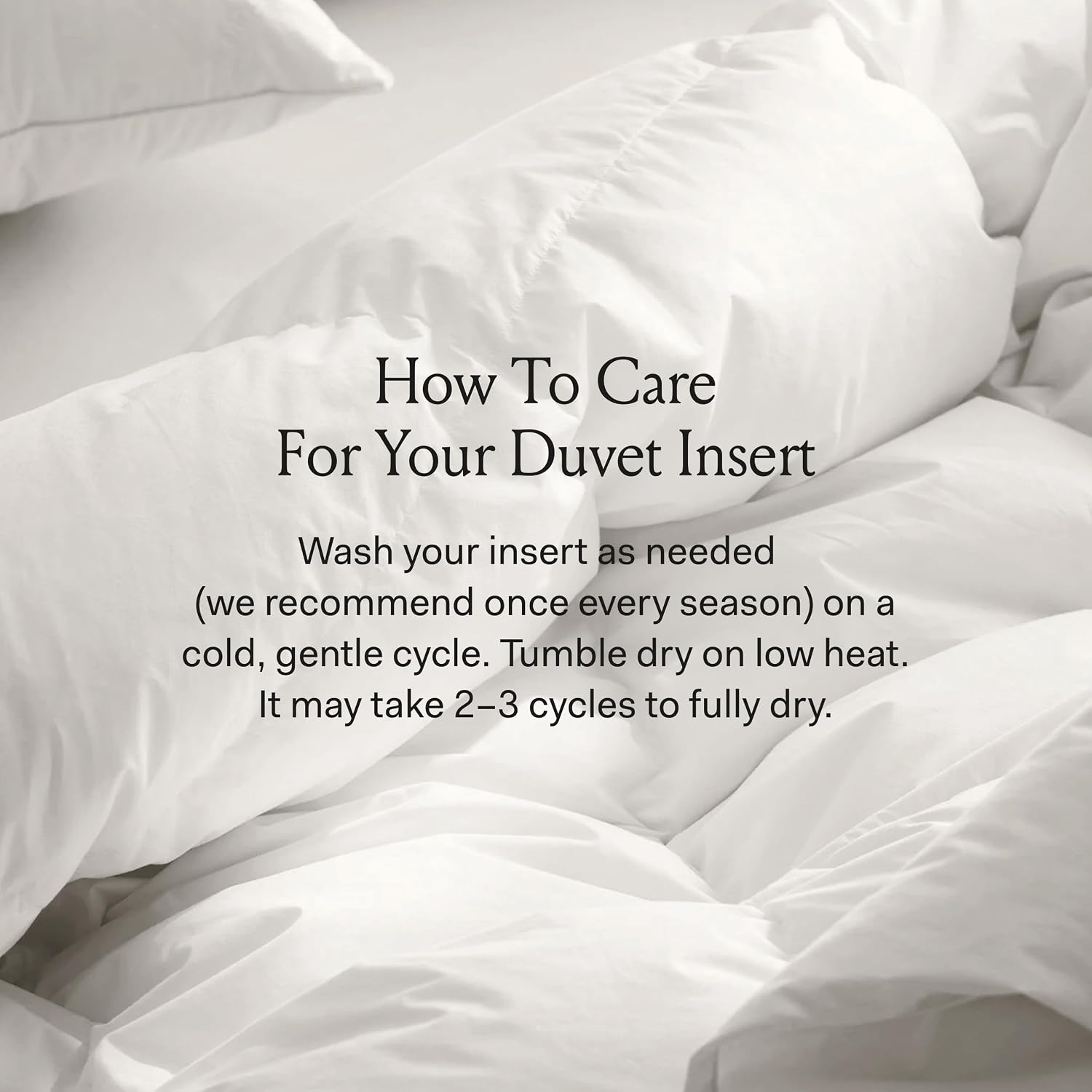 Boll & Branch duvet insert review — the midweight insert after weeks of real-world daily use on a king bed