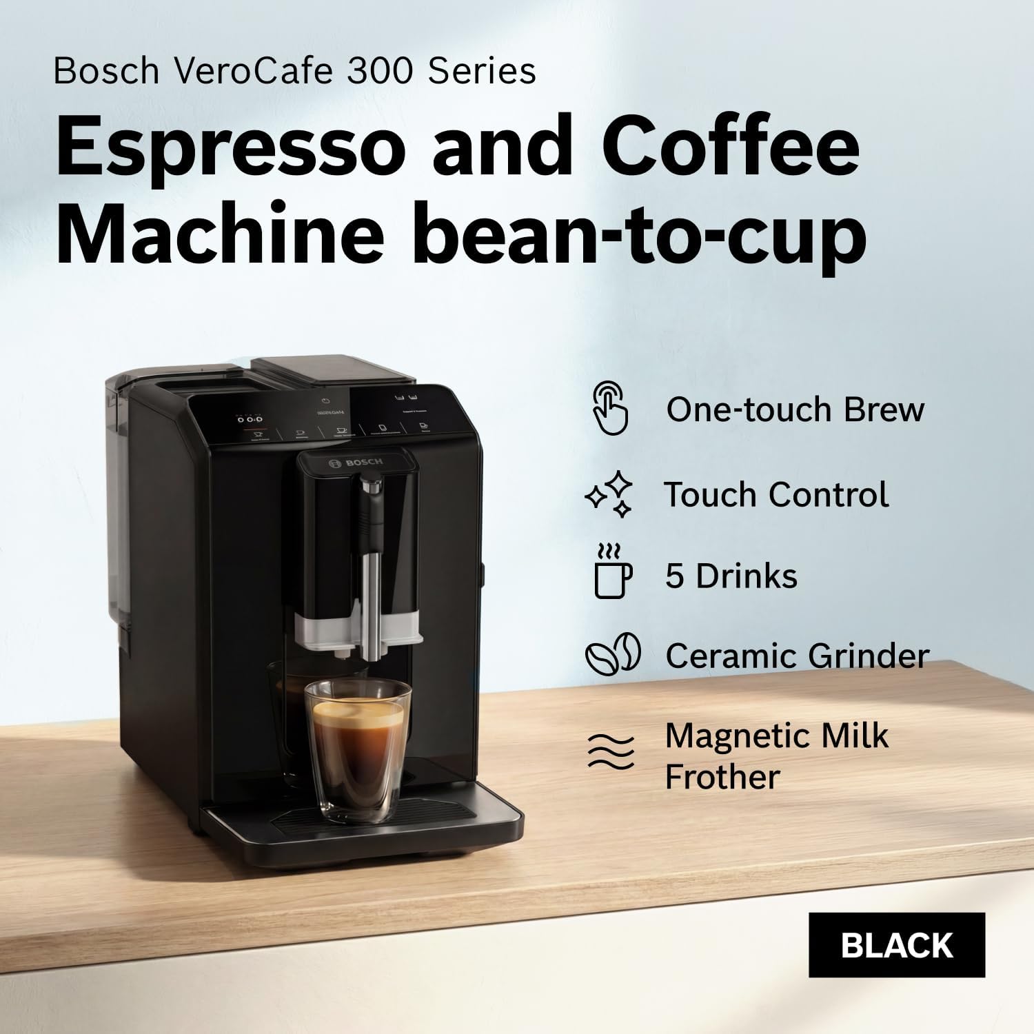 Bosch 300 Series espresso machine review honest opinion — features that matter in real use