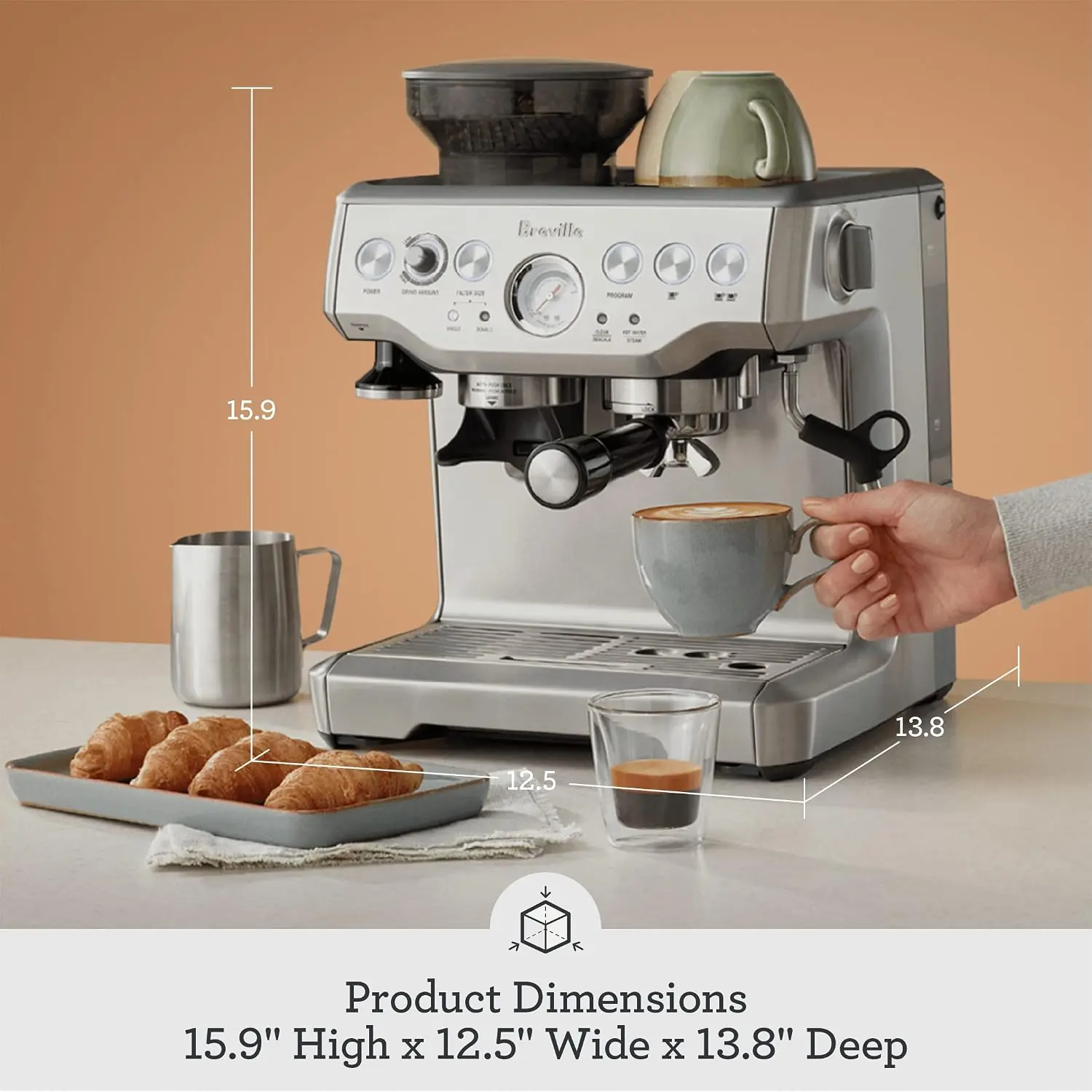 Breville Barista Express Review: Honest Pros & Cons 3 Breville Barista Express review, Breville Barista Express review and rating, Breville Barista Express review verdict — week-by-week testing diary