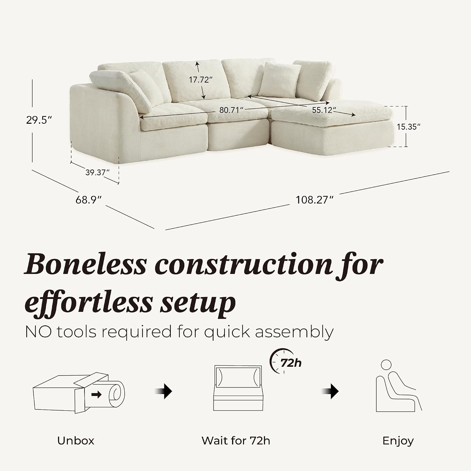 CHITA Cloud Sectional Review: Honest Pros & Cons 2 CHITA cloud sectional review,CHITA sectional sofa review ratings,is CHITA cloud sectional worth buying,CHITA cloud sectional review pros cons,CHITA L shaped sofa honest review,CHITA modular sectional review verdict key features examined up close