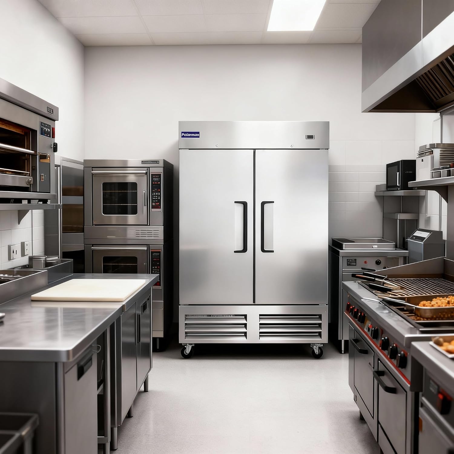 CHUMART commercial freezer review — setup and first use in a commercial kitchen