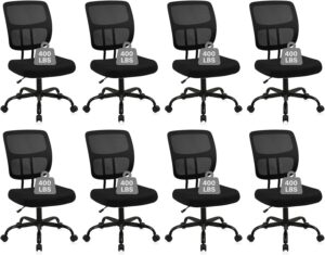 Image 1 of CLATINA armless office chair review