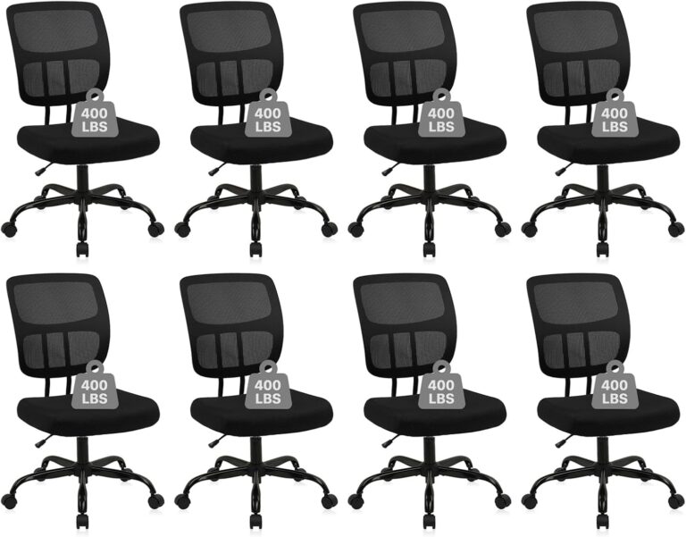 Image 1 of CLATINA armless office chair review