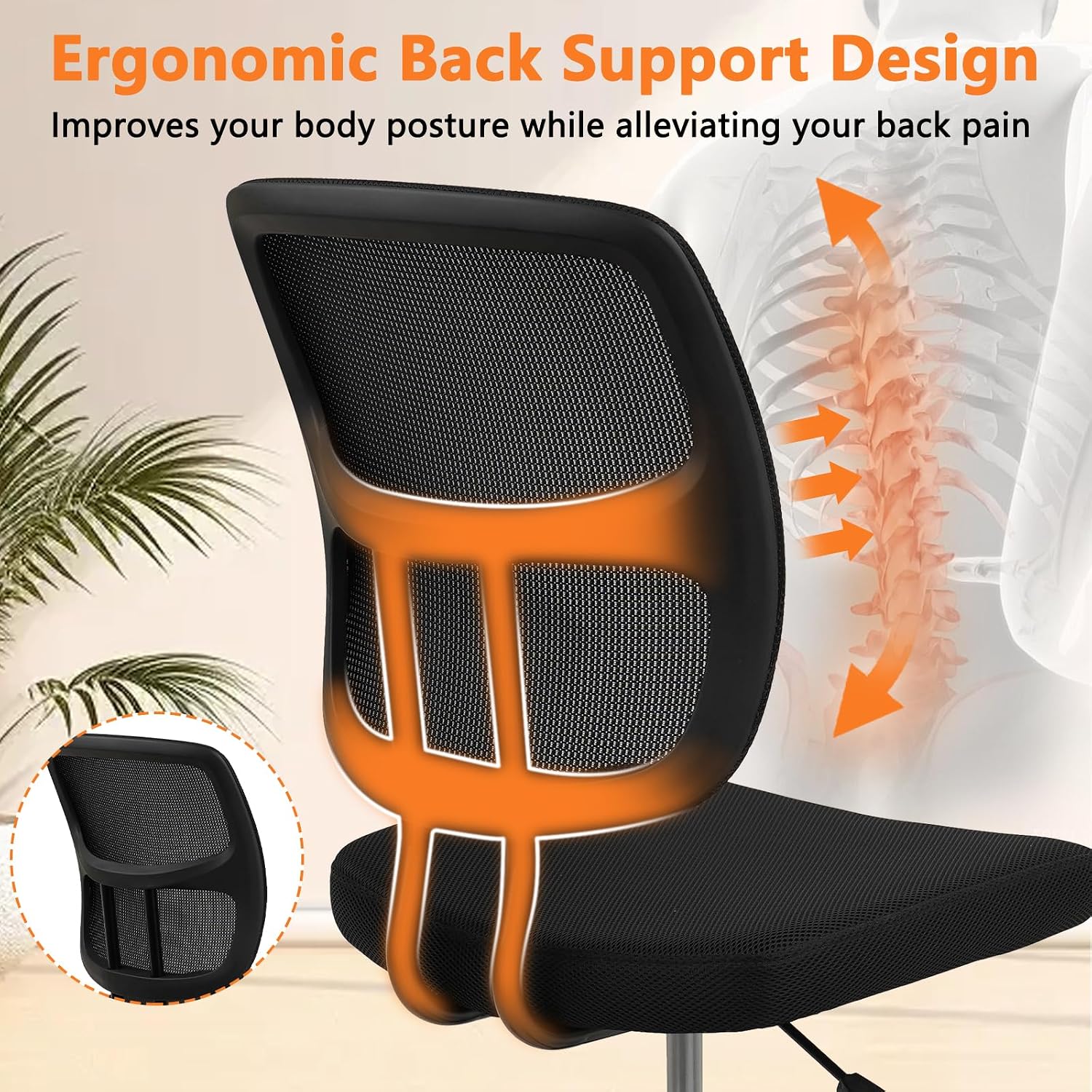 CLATINA armless office chair review,CLATINA office chair review and rating,is CLATINA armless chair worth buying,CLATINA mesh desk chair review pros cons,CLATINA armless chair review honest opinion,CLATINA office chair review verdict real-world details not found in the official specs