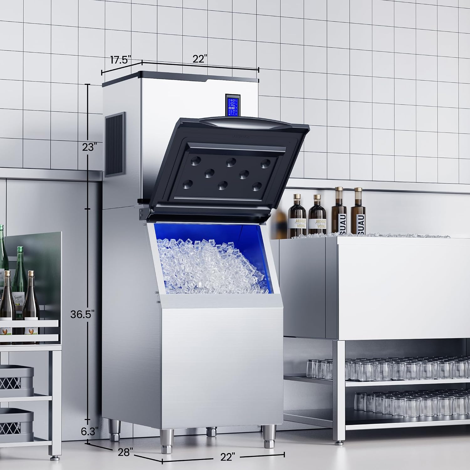Coolake commercial ice maker review,Coolake ice machine review rating,is Coolake ice maker worth buying,Coolake commercial ice maker pros cons,Coolake ice maker review honest opinion,Coolake ice machine review verdict performance testing over multiple weeks