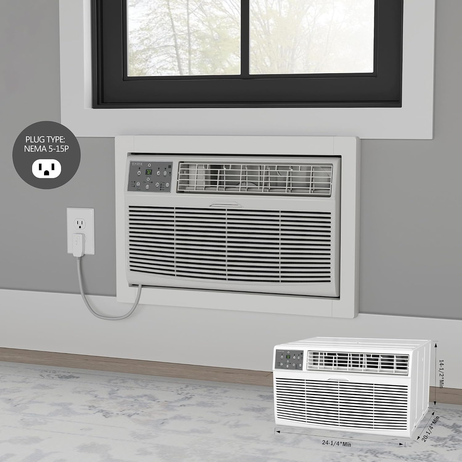 Durastar 12,000 BTU through the wall air conditioner review,Durastar through the wall air conditioner review pros cons,is Durastar 12,000 BTU AC worth buying,Durastar wall AC review honest opinion,Durastar 12,000 BTU AC verdict,Durastar through the wall AC review and rating benchmark scores and measured results