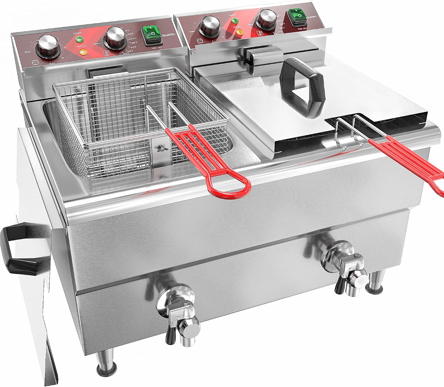 EGGKITPO Dual Tank Fryer Review: Pros, Cons & Verdict 1 EGGKITPO dual tank fryer review,EGGKITPO dual tank fryer review and rating,is EGGKITPO dual tank fryer worth buying,EGGKITPO dual tank fryer review pros cons,EGGKITPO dual tank fryer review honest opinion,EGGKITPO dual tank fryer review verdict build quality and materials close-up