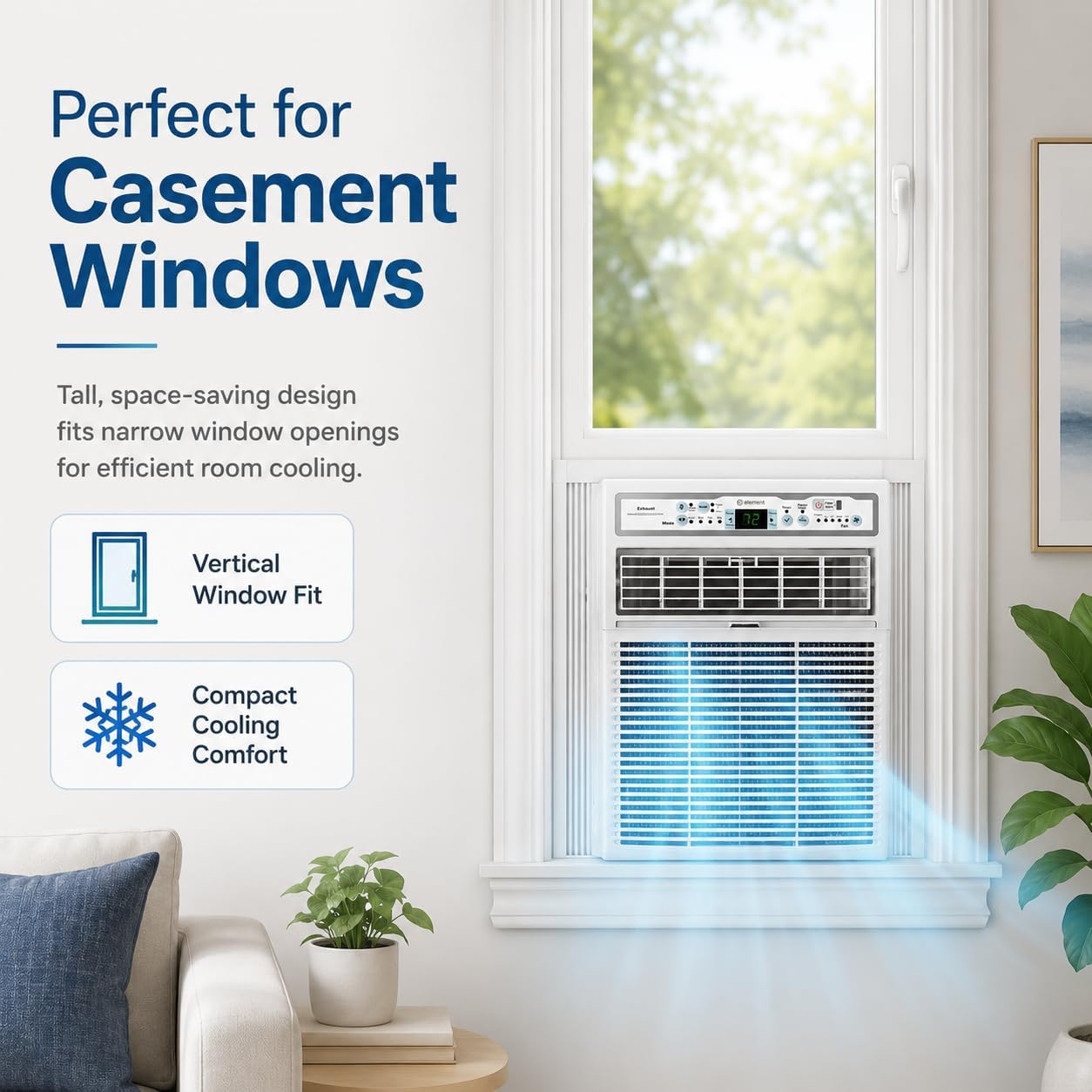 Element 10,000 BTU AC review,Element ESC10BE review and rating,is Element 10,000 BTU AC worth buying,Element 10000 BTU window AC review pros cons,Element casement AC honest review opinion,Element ESC10BE window AC review verdict — design and build quality detail