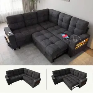 Image 1 of Flamaker modular sectional sofa review
