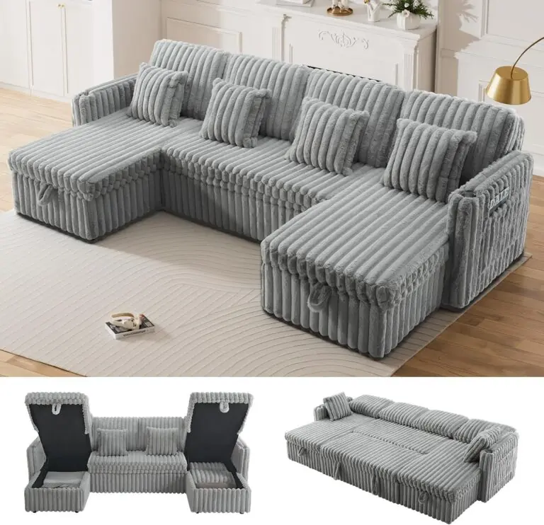 Flyida 110 Sectional Sleeper Sofa Review: Honest Verdict 36 Image 1 of Flyida 110 sectional sleeper sofa review