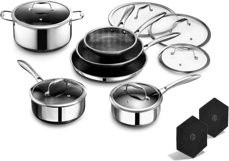 HexClad 14-Piece Cookware Set Review: Honest Pros & Cons 44 Image 1 of HexClad 14-piece cookware set review