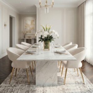 Image 1 of Hyfirm leather dining chairs review