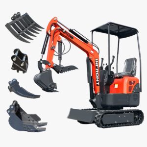 Image 1 of INFRONT mini excavator review