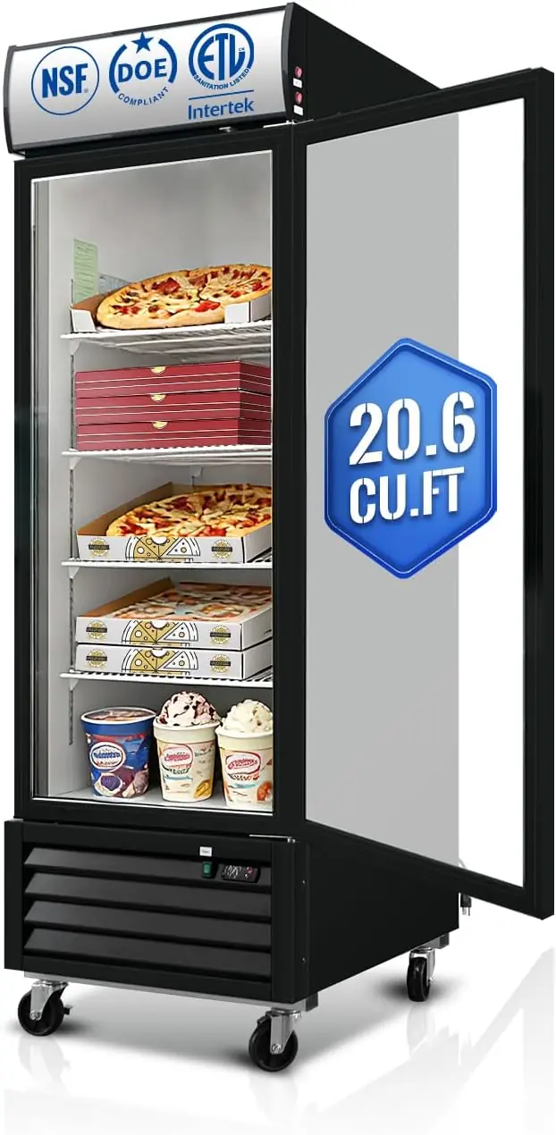 InnerCalm commercial freezer review,InnerCalm commercial freezer review and rating,is InnerCalm merchandiser freezer worth buying,InnerCalm commercial freezer review pros cons,InnerCalm glass door freezer review honest opinion,InnerCalm freezer review verdict unboxing — what is included in the package