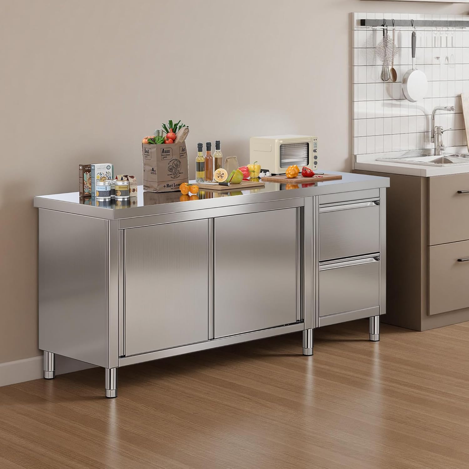 Jocisland 72 inch prep table review,Jocisland stainless steel prep table review and rating,is Jocisland 72 inch prep table worth buying,Jocisland prep table review pros cons,Jocisland prep table review honest opinion,Jocisland 72 inch prep table review verdict setup and first use experience