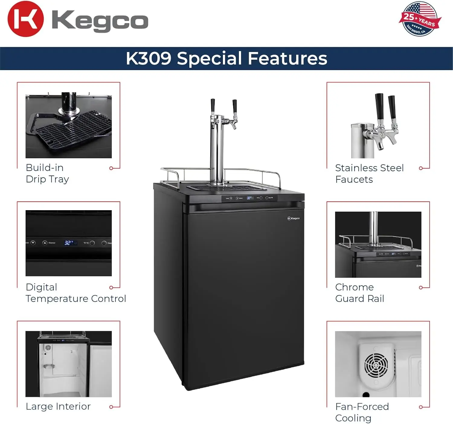 Setting up the Kegco K309B-2 kegerator review,Kegco K309B-2 kegerator review and rating,is Kegco K309B-2 kegerator worth buying,Kegco K309B-2 kegerator review pros cons,Kegco K309B-2 honest opinion review,Kegco K309B-2 kegerator review verdict for the first time