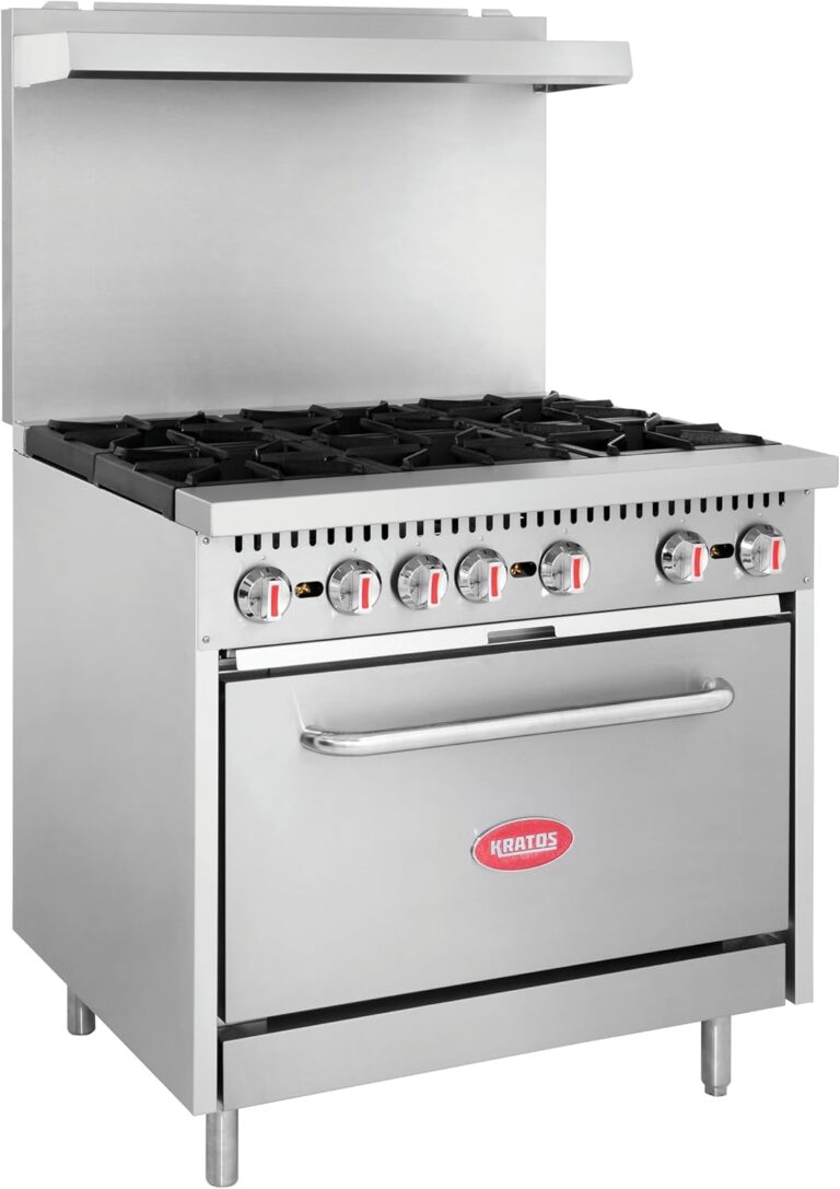 Kratos 36 Commercial Gas Range Review: Worth Buying? 6 Image 1 of Kratos 36 commercial gas range review