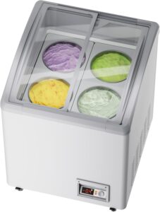 Image 1 of LCEKY commercial ice cream freezer review