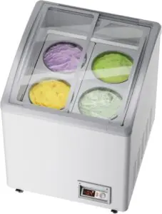 Image 1 of LCEKY commercial ice cream freezer review