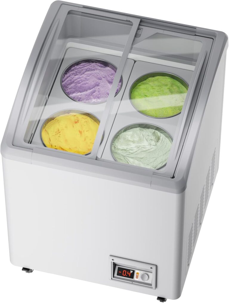Image 1 of LCEKY commercial ice cream freezer review