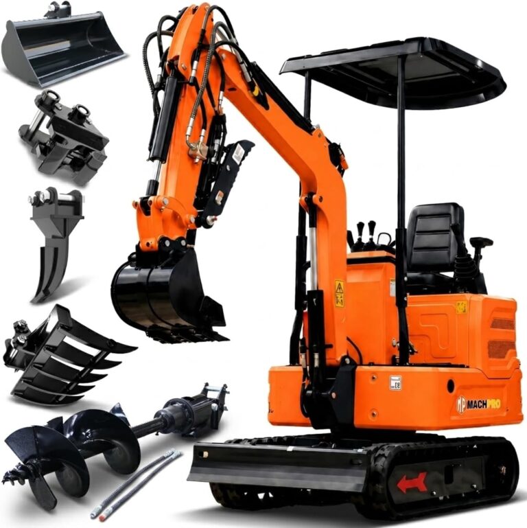 MACHPRO 1.2 Ton Mini Excavator Review: Worth It? 1 Image 1 of MACHPRO 1.2 ton mini excavator review