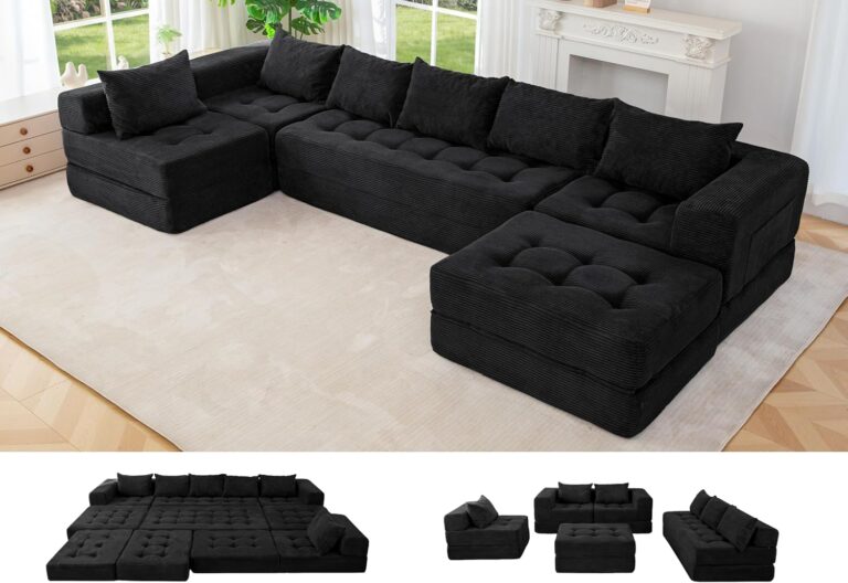 Image 1 of MAXYOYO U-shaped sectional sofa review
