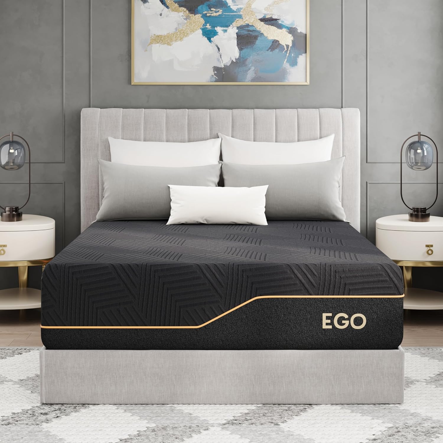 MLILY EGOHOME mattress review unboxing — what is included in the package, including the compressed hybrid mattress in a box