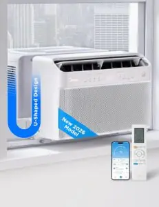 Image 1 of Midea U shaped AC review