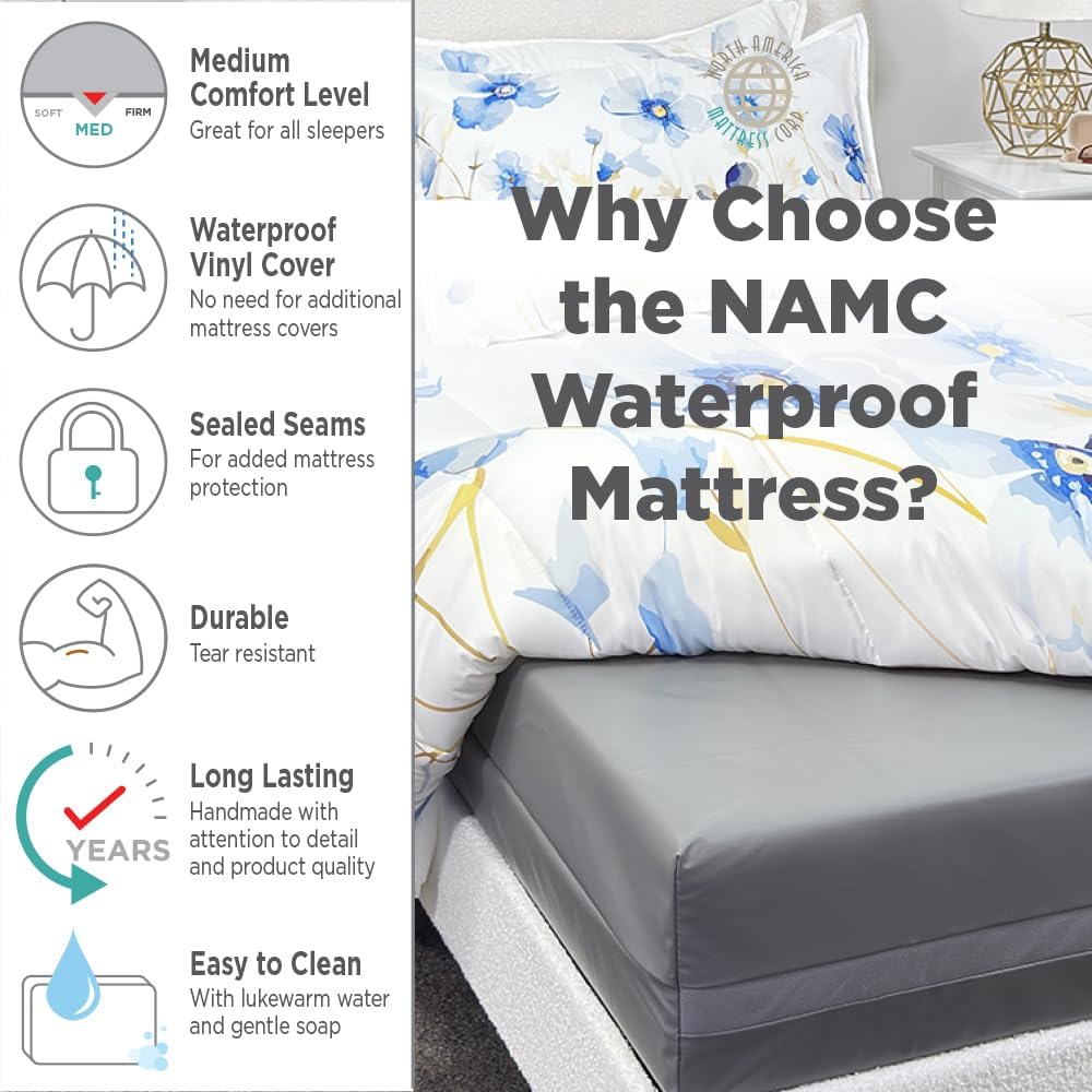 North American Mattress Waterproof Mattress Review: Pros & Cons 4 North American Mattress waterproof mattress review,waterproof mattress review and rating,is waterproof incontinence mattress worth buying,waterproof mattress review pros cons,waterproof mattress review honest opinion,North American Mattress waterproof mattress review verdict performance testing and real-world results