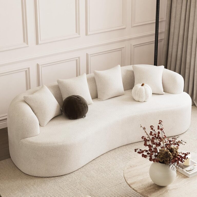 Image 1 of ONEMMLION curved sofa review