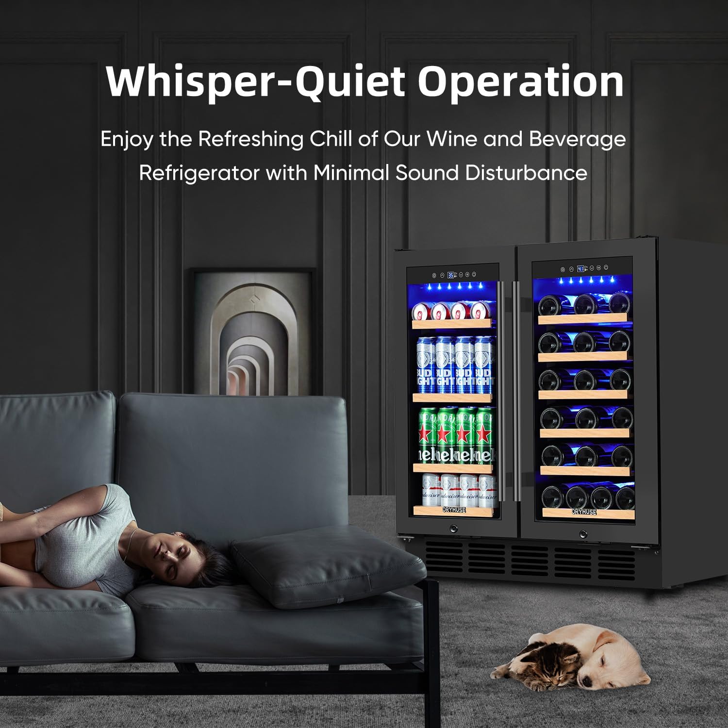 ORYMUSE wine and beverage refrigerator review,ORYMUSE wine fridge review,ORYMUSE dual zone wine cooler review,is ORYMUSE wine refrigerator worth buying,ORYMUSE wine refrigerator review pros cons,ORYMUSE beverage refrigerator review verdict setup process and initial configuration