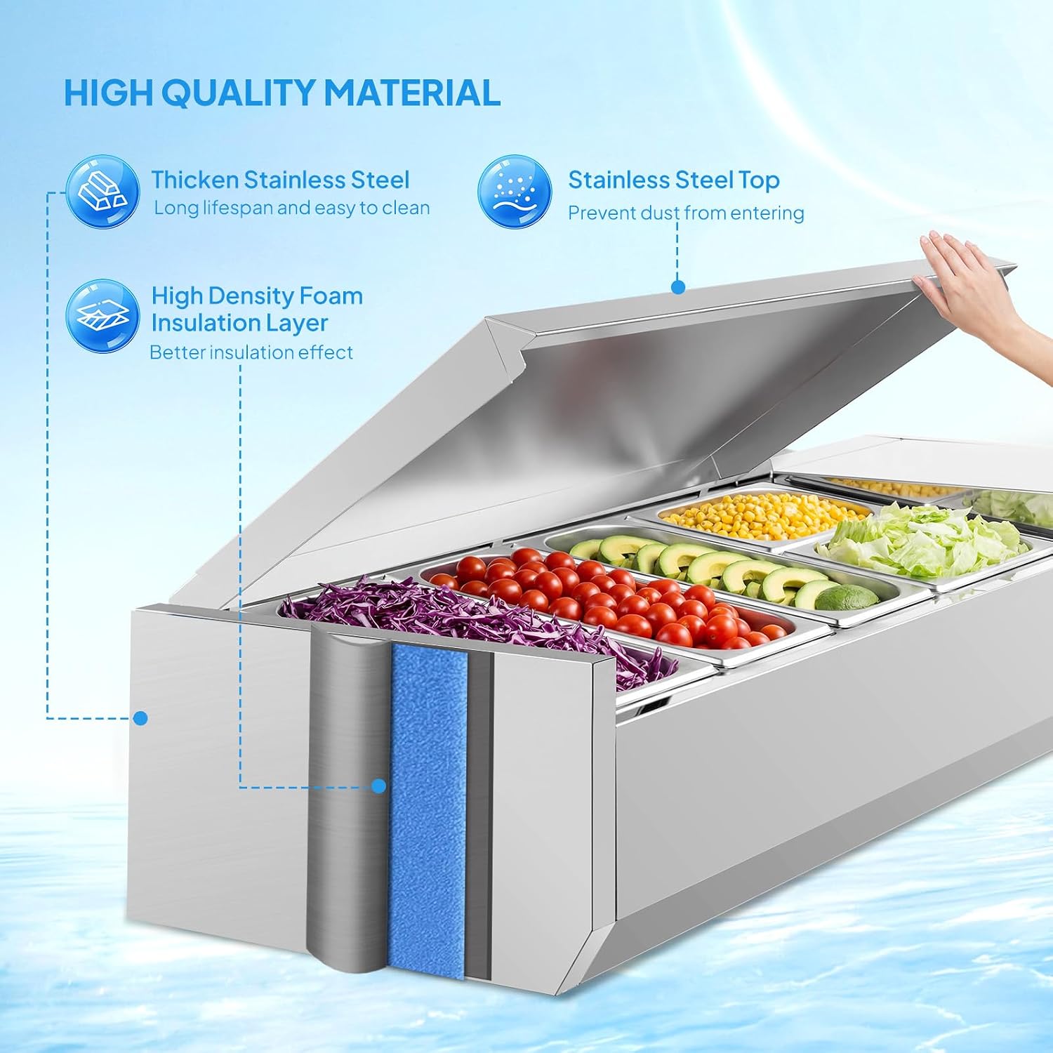 ROVSUN Refrigerated Prep Station Review: Pros, Cons & Verdict 3 ROVSUN refrigerated prep station review,ROVSUN prep table review and rating,is ROVSUN prep station worth buying,ROVSUN sandwich prep table review pros cons,ROVSUN salad bar prep rail review honest opinion,ROVSUN commercial fridge review verdict - step-by-step complete tutorial