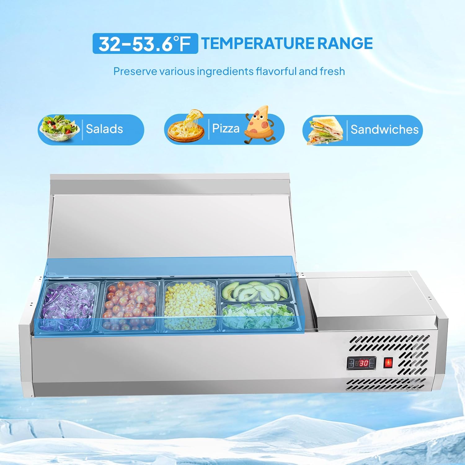 ROVSUN Refrigerated Prep Station Review: Pros, Cons & Verdict 4 ROVSUN refrigerated prep station review,ROVSUN prep table review and rating,is ROVSUN prep station worth buying,ROVSUN sandwich prep table review pros cons,ROVSUN salad bar prep rail review honest opinion,ROVSUN commercial fridge review verdict - performance testing and real-world results