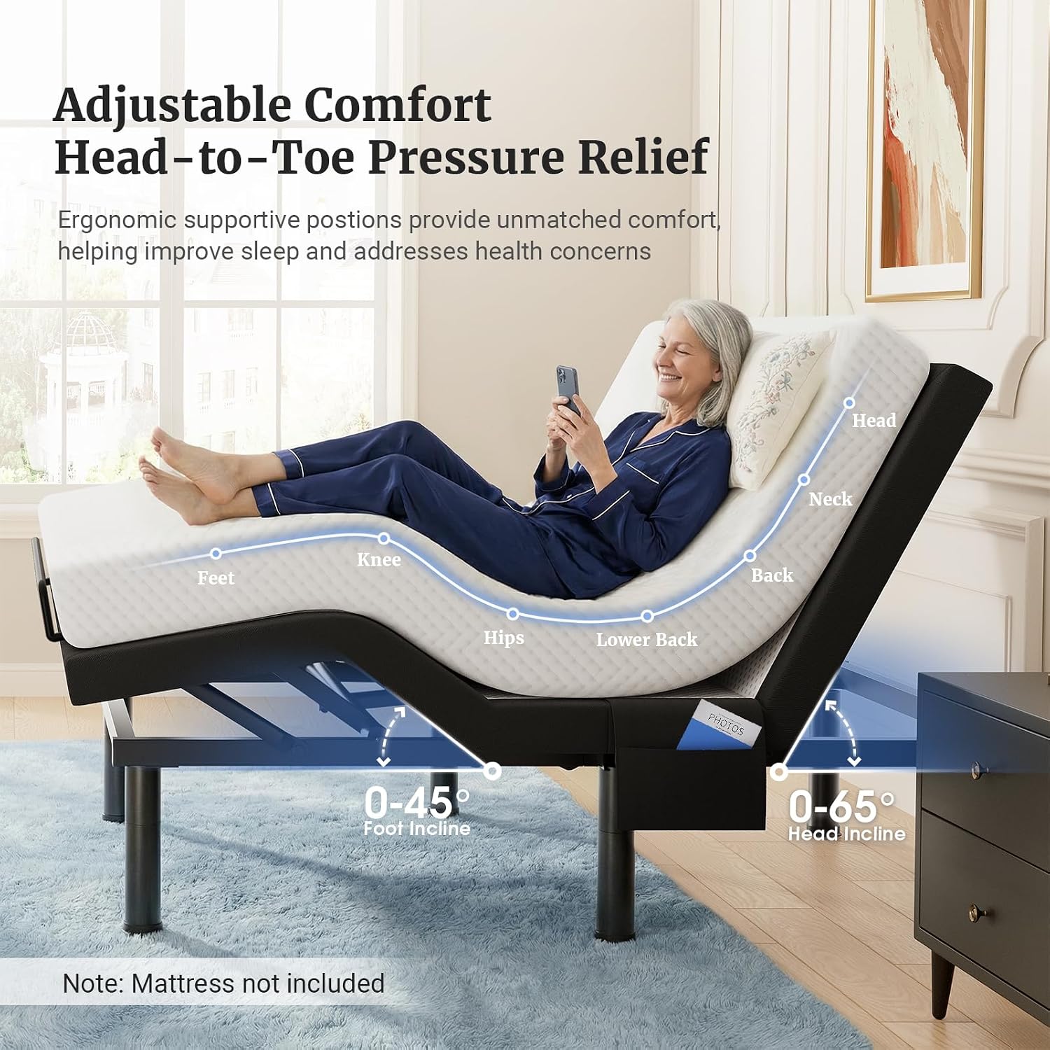 Setting up the Tami Tami T600 adjustable bed review for the first time