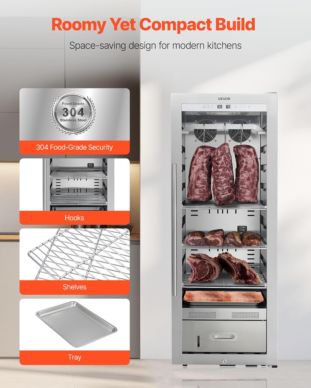 VEVOR Dry Aging Fridge Review: Honest Verdict 4 VEVOR dry aging fridge review verdict - performance testing and real-world results