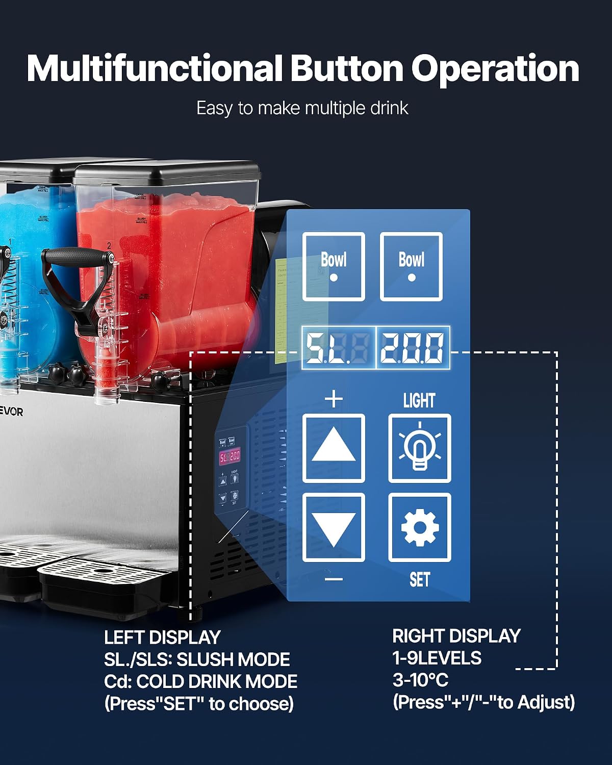 VEVOR slushie machine review - performance testing and real-world results