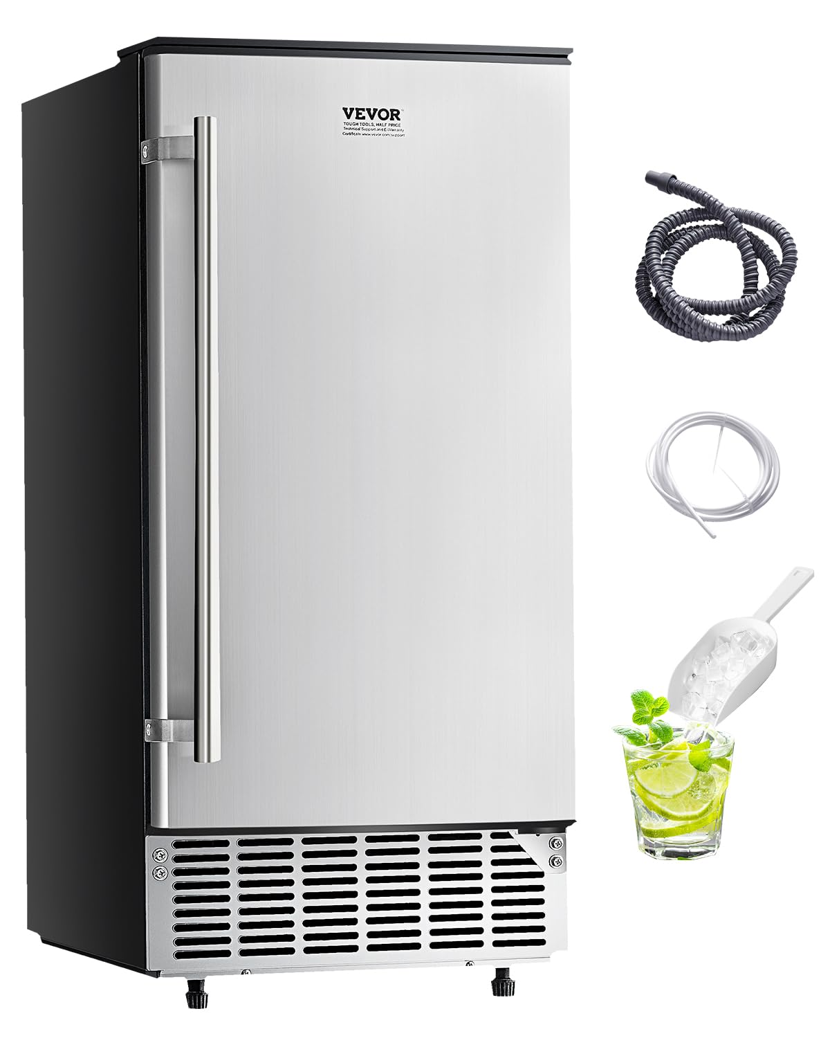 VEVOR Undercounter Ice Maker Review: Worth It? Our Verdict 1 VEVOR undercounter ice maker review,VEVOR ice maker review and rating,is VEVOR undercounter ice maker worth buying,VEVOR ice maker review pros cons,VEVOR undercounter ice maker review honest opinion,VEVOR ice maker review verdict — full box contents and build quality