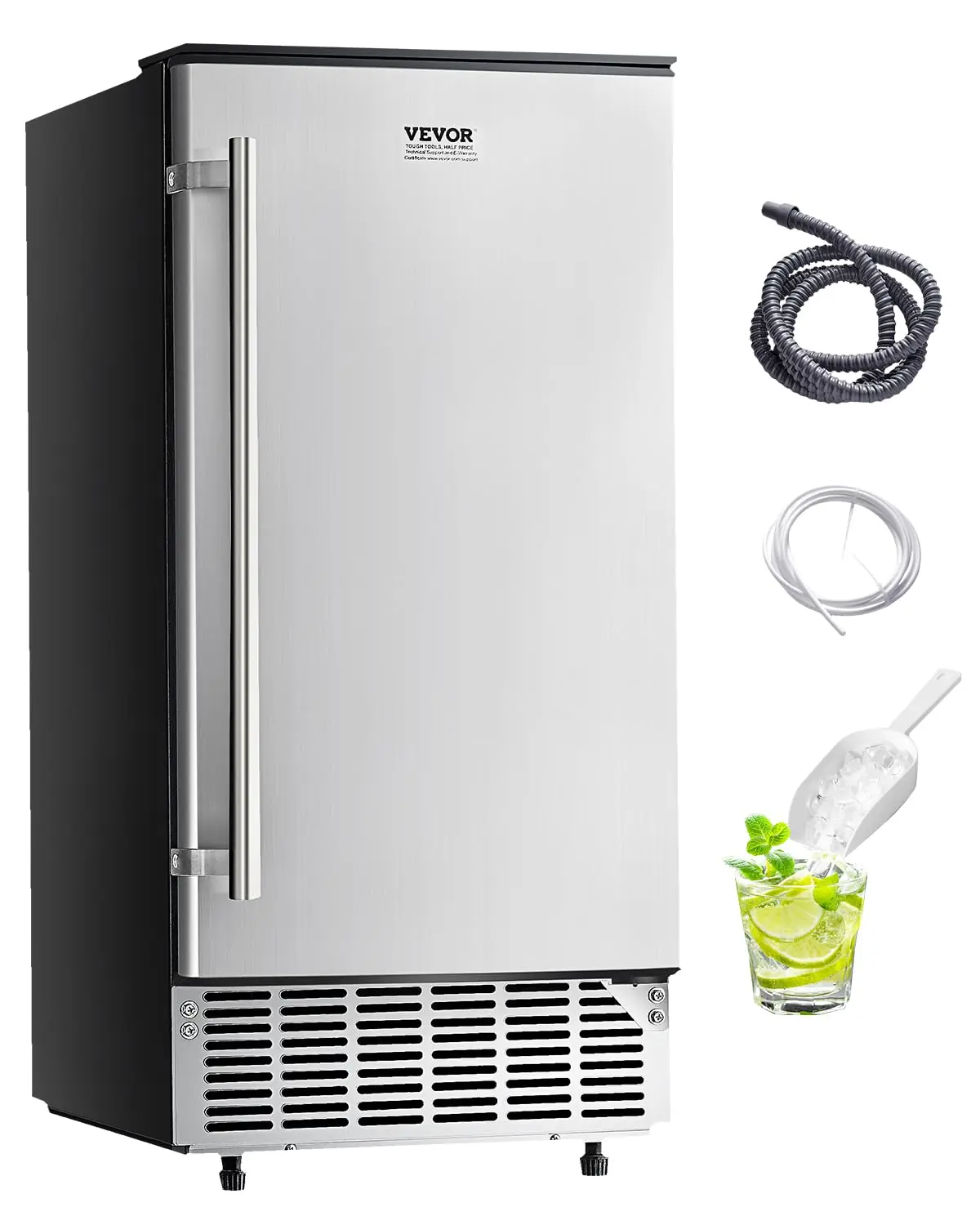 VEVOR Undercounter Ice Maker Review: Worth It? Our Verdict 1 VEVOR undercounter ice maker review,VEVOR ice maker review and rating,is VEVOR undercounter ice maker worth buying,VEVOR ice maker review pros cons,VEVOR undercounter ice maker review honest opinion,VEVOR ice maker review verdict — full box contents and build quality