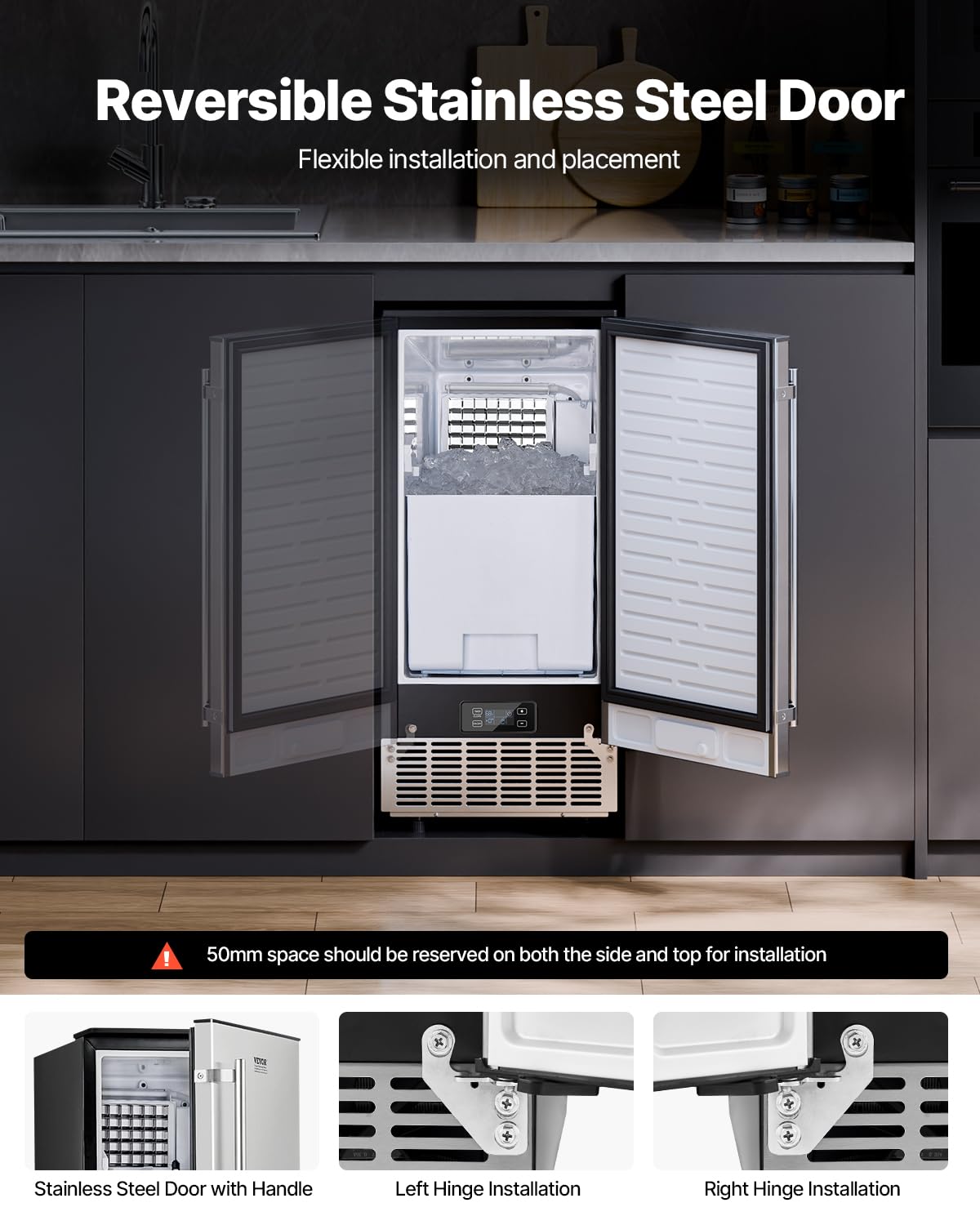 VEVOR Undercounter Ice Maker Review: Worth It? Our Verdict 3 VEVOR undercounter ice maker review,VEVOR ice maker review and rating,is VEVOR undercounter ice maker worth buying,VEVOR ice maker review pros cons,VEVOR undercounter ice maker review honest opinion,VEVOR ice maker review verdict — week-by-week testing diary