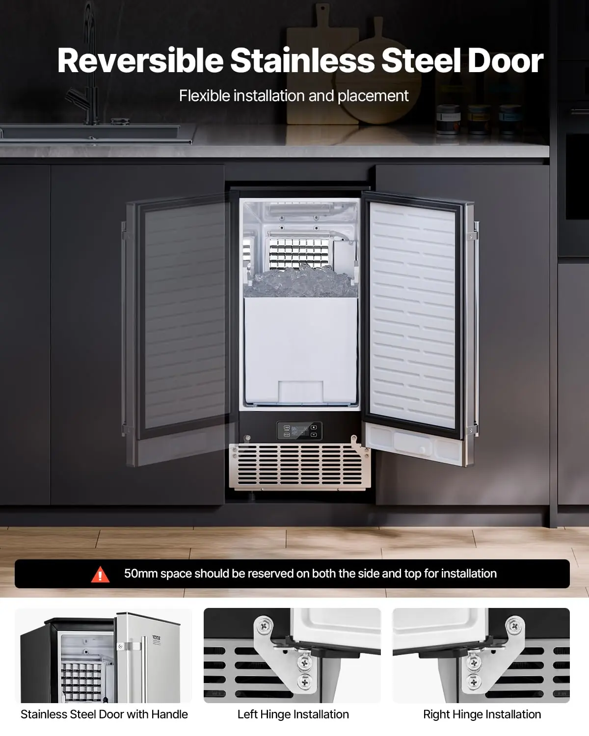 VEVOR Undercounter Ice Maker Review: Worth It? Our Verdict 3 VEVOR undercounter ice maker review,VEVOR ice maker review and rating,is VEVOR undercounter ice maker worth buying,VEVOR ice maker review pros cons,VEVOR undercounter ice maker review honest opinion,VEVOR ice maker review verdict — week-by-week testing diary