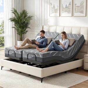 Image 1 of Vipbear split king adjustable bed review