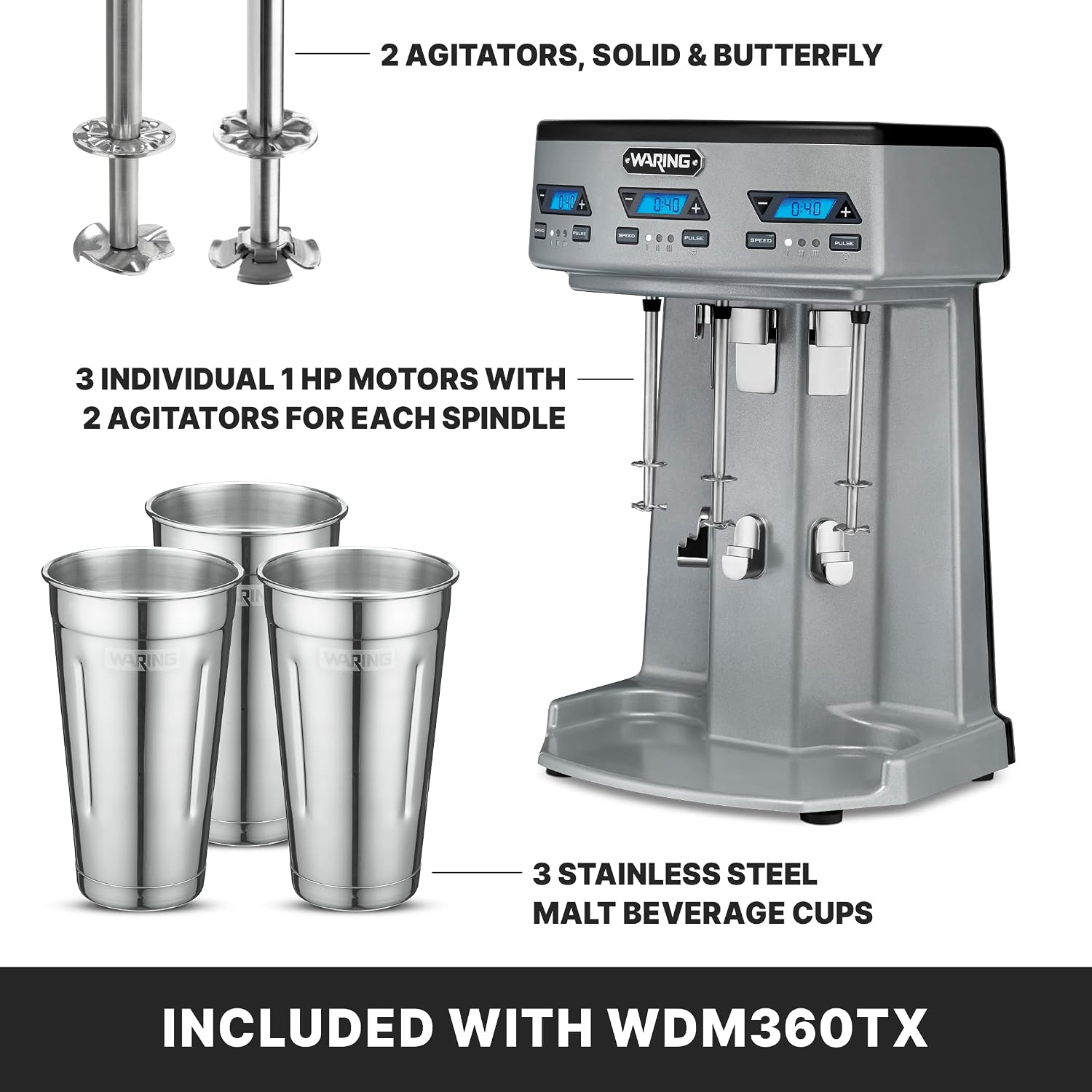 Waring WDM360TX drink mixer review,Waring WDM360TX drink mixer review and rating,is Waring WDM360TX worth buying,Waring WDM360TX review pros cons,Waring WDM360TX honest opinion,Waring triple spindle mixer review verdict — week-by-week testing diary
