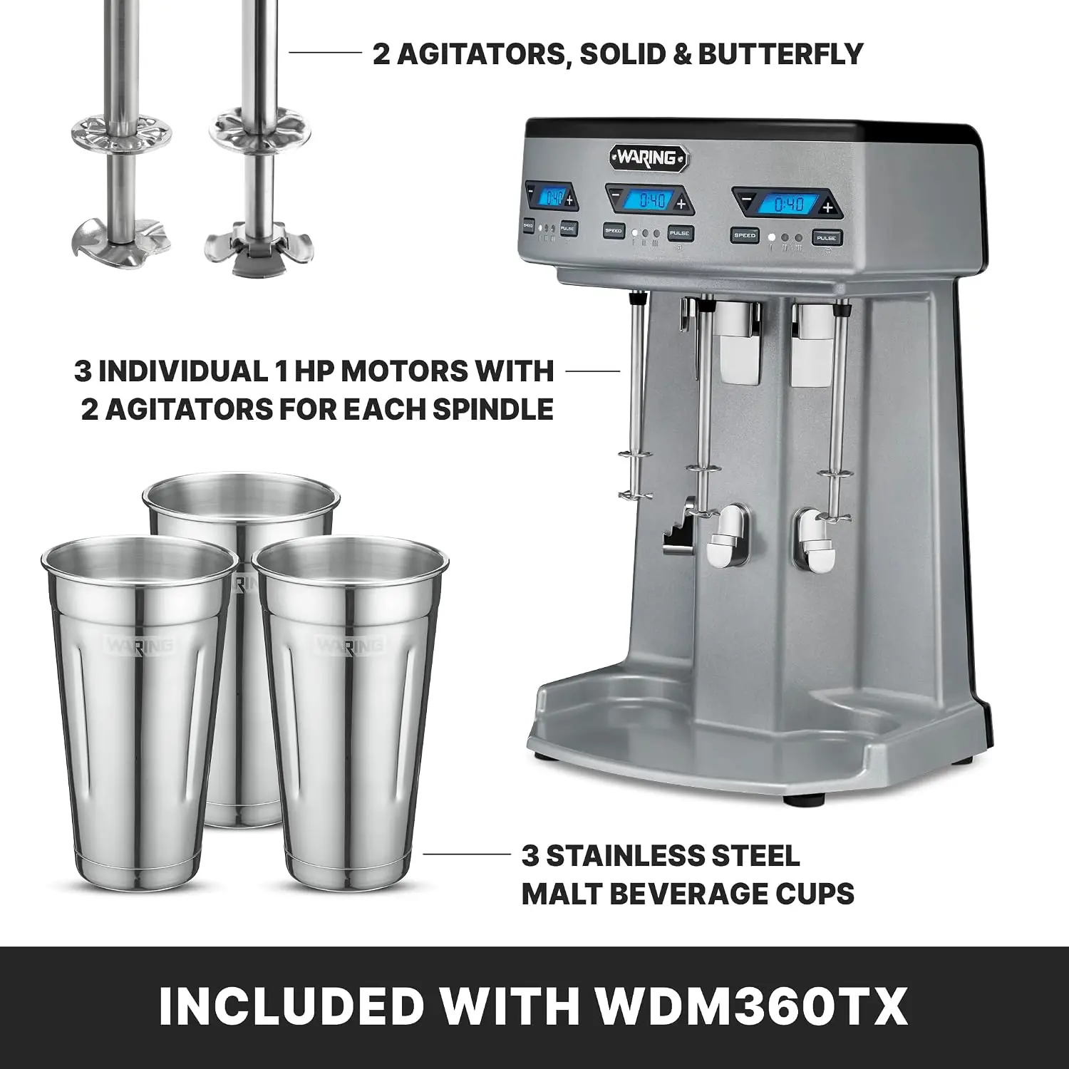 Waring WDM360TX drink mixer review,Waring WDM360TX drink mixer review and rating,is Waring WDM360TX worth buying,Waring WDM360TX review pros cons,Waring WDM360TX honest opinion,Waring triple spindle mixer review verdict — week-by-week testing diary