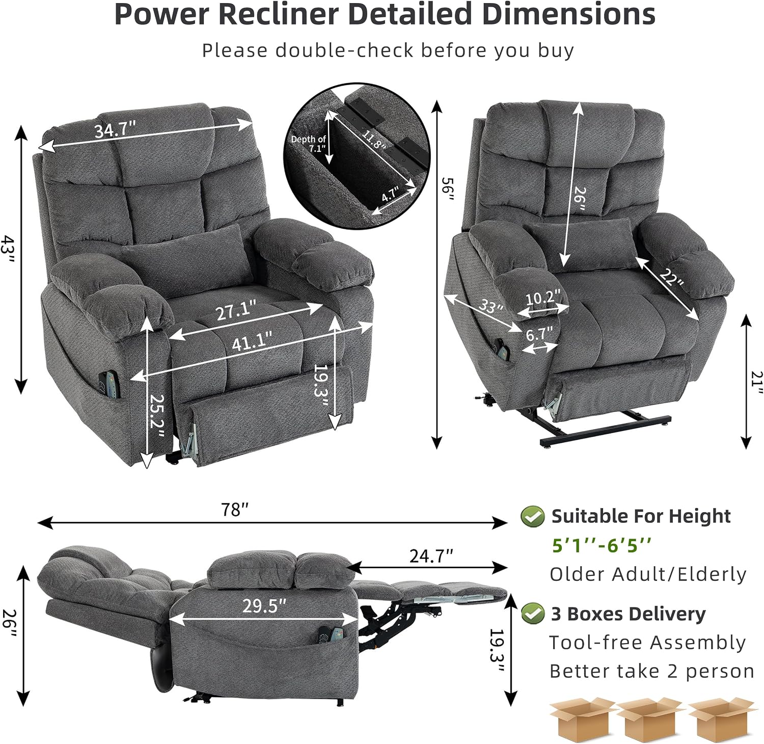 Ymutrtcr 500lbs Power Lift Recliner Review: Is It Worth Buying? 2 Ymutrtcr 500lbs power lift recliner review,Ymutrtcr power lift recliner review and rating,is Ymutrtcr 500lbs lift chair worth buying,Ymutrtcr big tall recliner review pros cons,Ymutrtcr lift recliner review honest opinion,Ymutrtcr 500lb recliner review verdict — design and build quality detail