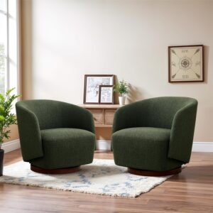 Image 1 of Zihanhome boucle swivel chair review