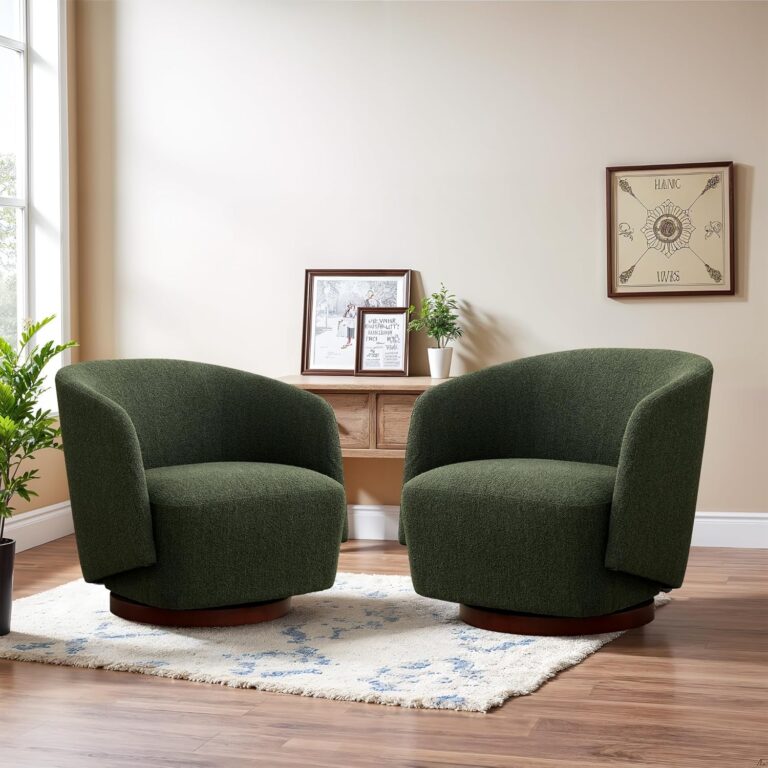 Zihanhome Boucle Swivel Chair Review: Honest Pros & Cons 31 Image 1 of Zihanhome boucle swivel chair review